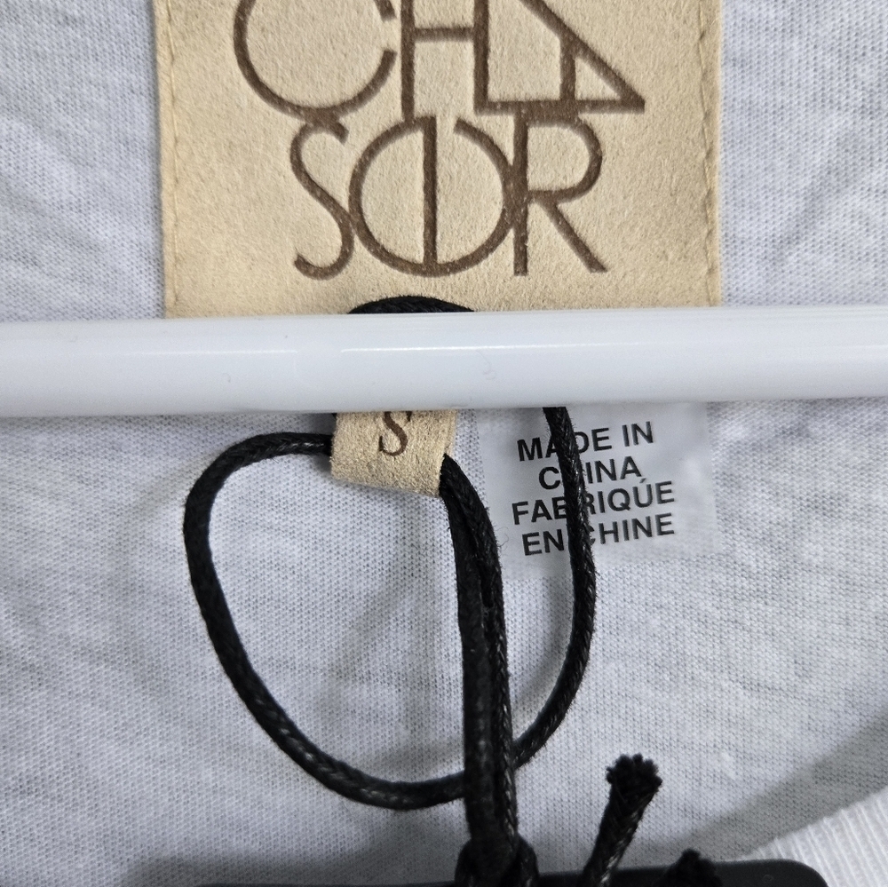 NWT Chaser Black and White Long Sleeve Dress, Size Small - Picture 3 of 5